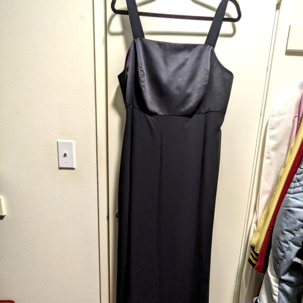 Adrianna Papell Midnight Black Maxi Dress